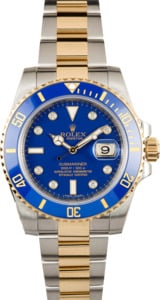 Rolex Submariner 116613 Blue Diamond Dial