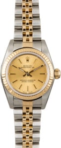 PreOwned Rolex Oyster Perpetual 76193 Two Tone
