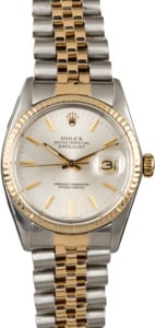 Rolex Datejust 16013 Silver Dial Men's Watch