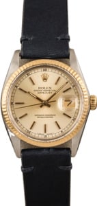 Pre-Owned Rolex Datejust 16013 Champagne Dial Watch T
