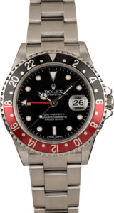 Pre-Owned Rolex 'Coke' GMT Master II Ref 16710