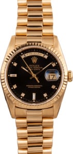 Pre-Owned Rolex Presidential Day-Date Diamond 18238