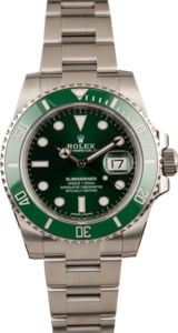 Pre-Owned Rolex Submariner Green Anniversary 116610