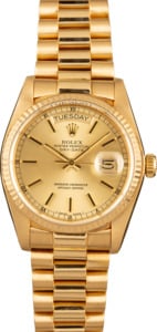 Rolex 18038 Day-Date 18K Yellow Gold President