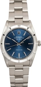 Rolex Air-King Stainless Steel Blue Dial 14010