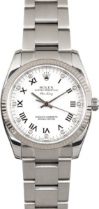 Rolex Air-King 114234 White Diamond Dial