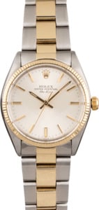 Pre Owned Rolex Air-King 5501 Silver Dial