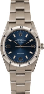 PreOwned Rolex Air-King 14010 Blue Dial
