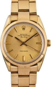 Rolex Air-King 5520 Yellow Gold