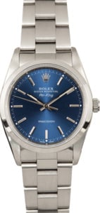 Rolex Blue Air-King 14000 100% Authentic