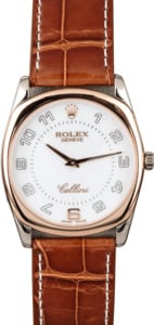 Rolex Cellini 4233 White and Rose Gold