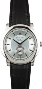 Rolex Cellini 5241 Glacier Blue Index Dial