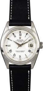 Men's Vintage Rolex Date 1500 White Dial