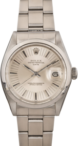 Rolex Date 1500 Silver Dial Oyster