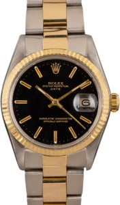Rolex Date 1500 Black Dial