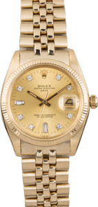 Pre Owned Rolex Date 1503 American Oval Link Bracelet