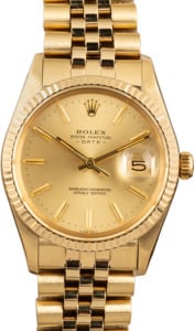 Pre Owned Rolex Date 15037 Jubilee Band