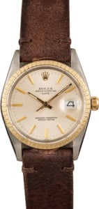 Pre Owned Rolex Date 15053 Leather Band