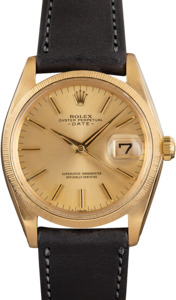 Vintage Rolex Date 1507 Champagne Dial