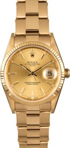 Rolex Date 15238 Oyster Rivet Band