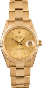 Pre-Owned Rolex Date 15238 Oyster Rivet