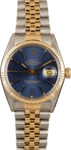 Pre-Owned Men's Rolex Oyster Perpetual DateJust Stainless Steel and Gold 16013