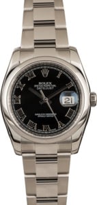 Pre-Owned Rolex Datejust 116200 Steel Oyster T