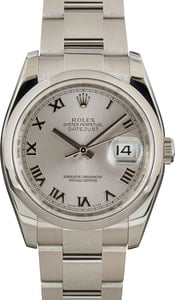 Rolex Datejust 116200 Silver Dial
