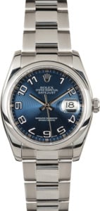 Rolex Datejust 116200 Blue Concentric Dial