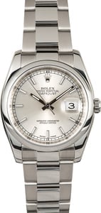 Rolex Datejust 116200 Silver Dial XX