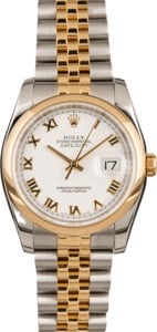Pre-Owned Rolex Datejust 116203 Roman Dial