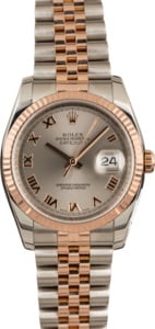 Pre Owned Rolex Datejust 116231 Steel Roman Dial