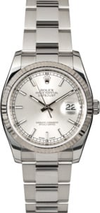 Used Rolex Datejust 116234 Silver Dial