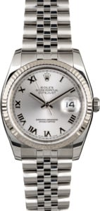 Rolex Datejust 116234 Rhodium Dial