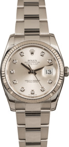 Pre-Owned Rolex Datejust 116234 Diamond Dial