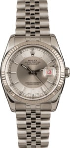 Pre-Owned 36MM Rolex Datejust 116234 Tuxedo Dial T