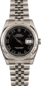 Pre-Owned Rolex DateJust 116234 Roman Dial Watch