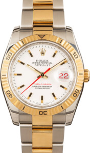 Pre-Owned Rolex Datejust 116263 White Dial 'Thunderbird'