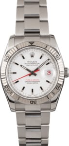 Pre Owned Rolex Thunderbird Datejust 116264 White
