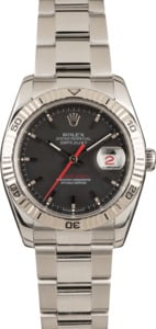 Pre Owned Rolex Datejust Thunderbird 116264 Black Dial