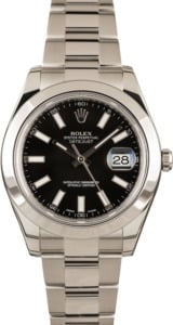 Pre-Owned Rolex Datejust 116300 Stainless Steel