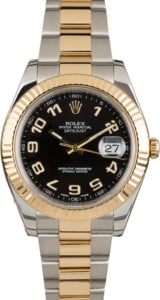 PreOwned Rolex Datejust 116333 Black Arabic Dial
