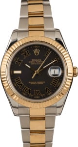 Rolex Datejust II Ref 116333 Matte Black Dial T