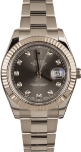 Pre-Owned Rolex Datejust 116334 Diamond Dial