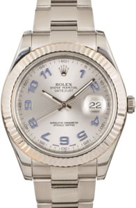 Pre-Owned Rolex Datejust 116334 Lilac Arabic Markers