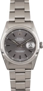 Pre Owned Rolex Datejust Stainless Steel Watch 16200