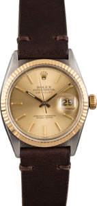 Pre Owned Rolex Datejust 16013 Leather Strap