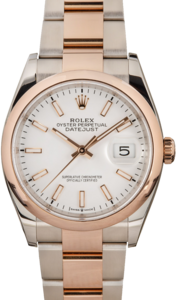 Rolex Datejust 126201 Stainless Steel & Everose Gold