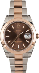 Unworn Rolex Datejust 126301 Two Tone Everose