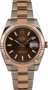 Used Rolex Datejust 126331 Two Tone Everose Oyster